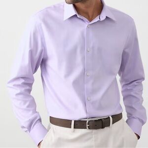 NWT Banana Republic Factory Lilac Men's Dress Shirt